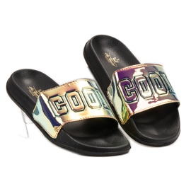 Ax Boxing Zapatillas Con Efecto Holo amarillo 2