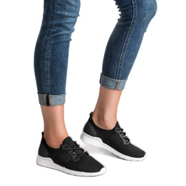 SHELOVET Calzado deportivo sin cordones negro 3