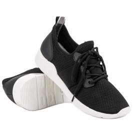 SHELOVET Calzado deportivo sin cordones negro 5