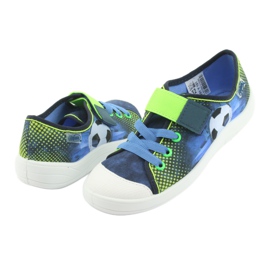 Calzado infantil befado 251Y121 azul marino azul verde 3