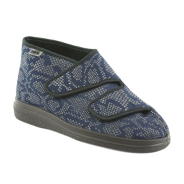 Zapatos de mujer befado pu 986D009 azul azul marino 2