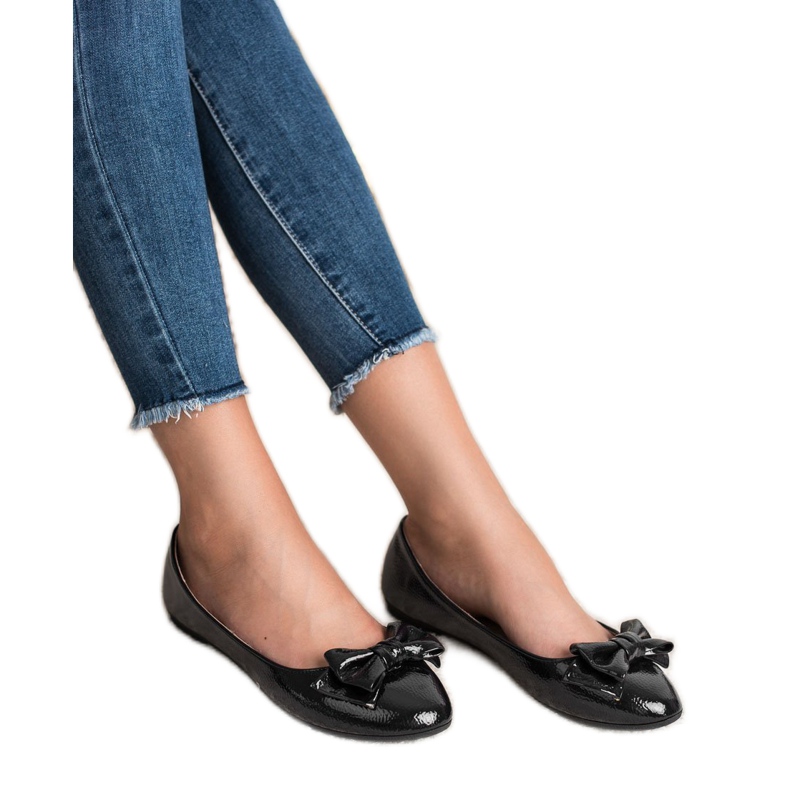 Comer Bailarinas Lacadas Con Lazo negro 2