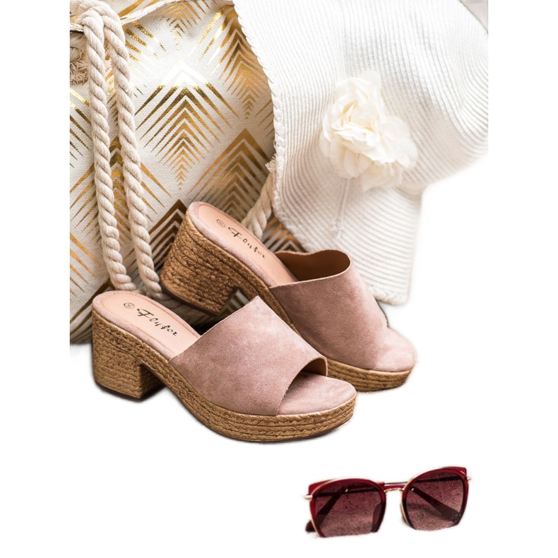 Flyfor Zapatillas ligeras en el poste rosa 2