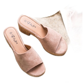 Flyfor Zapatillas ligeras en el poste rosado 3