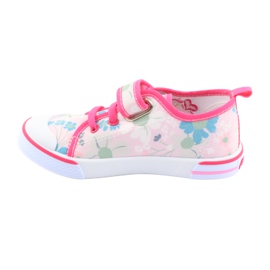 American Club Zapatillas deportivas Boca plantilla de piel americana blanco marrón rosado 2