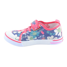 Zapatillas Usta American Club inserto de cuero rojo azul multicolor 2