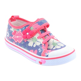 Zapatillas Usta American Club inserto de cuero rojo azul multicolor 1