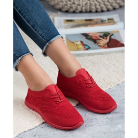 SHELOVET Calzado Deportivo Textil rojo 4