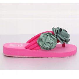 Chanclas fucsia TS-33 Rose rosado 3