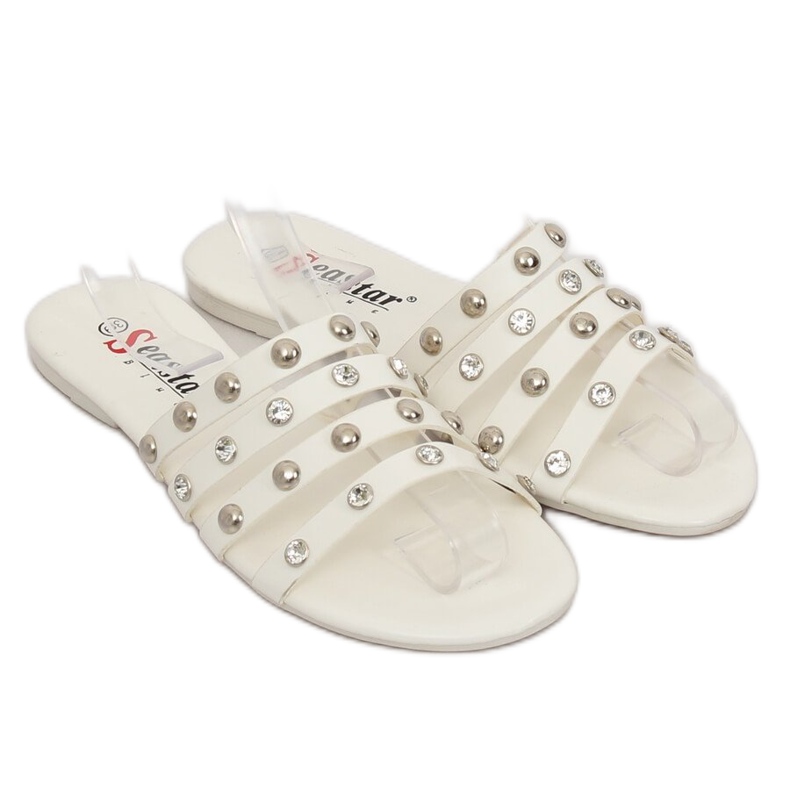 Zapatillas de mujer blancas DD83P White blanco 1