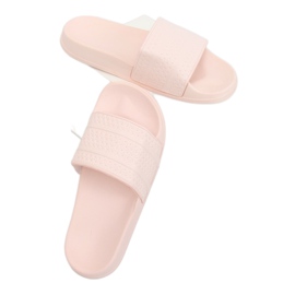 Pantuflas de espuma rosa J10761 Rosa rosado 2