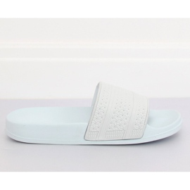 Pantuflas de espuma azul J10761 Azul 3