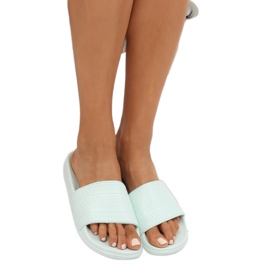 Pantuflas menta J10761 Verde multicolor 1 Pantuflas menta J10761 Verde multicolor 1