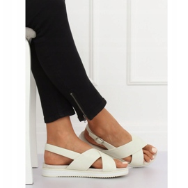 Sandalias de mujer blancas 1495 White blanco 1 Sandalias de mujer blancas 1495 White blanco 1