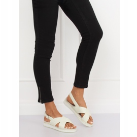 Sandalias de mujer blancas 1495 White blanco 4