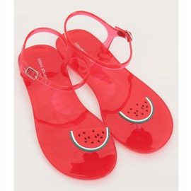 Chanclas Meliski rojo K-9185 Rojo 3