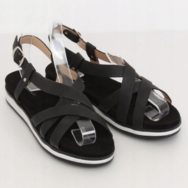 Sandalias de mujer negras 1499 Black negro 3