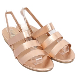 Sandalias alpargatas Champagne SM007 Champagne rosado 1