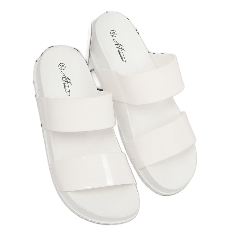 Zapatilla blanca mujer blanca TS-23 Blanco 1