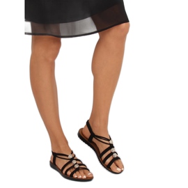 Sandalias de mujer negras FC19-Q33 Negras negro 2 Sandalias de mujer negras FC19-Q33 Negras negro 2