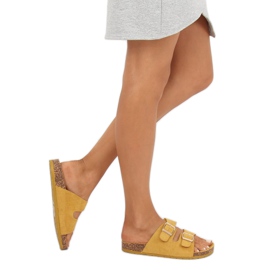 Zapatillas de mujer amarillas amarillas 6105 Yellow amarillo 1