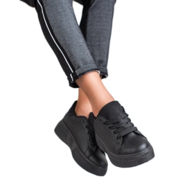 SHELOVET Zapatos deportivos negros 3