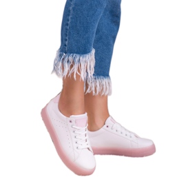 SHELOVET Calzado deportivo con cordones blanco 1 SHELOVET Calzado deportivo con cordones blanco 1
