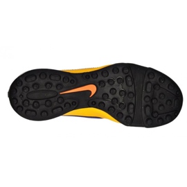 Zapatillas de fútbol Nike Tiempo Rio Ii Tf Jr 631524-858 multicolor naranja 2