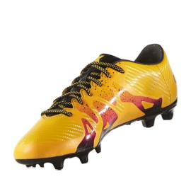 Botas de fútbol adidas X 15.3 FG / AG M S74632 multicolor naranja 1