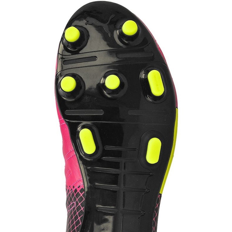 Botas de fútbol Puma evoPOWER 4.3 Fg Tricks M 10358501 multicolor amarillo 1
