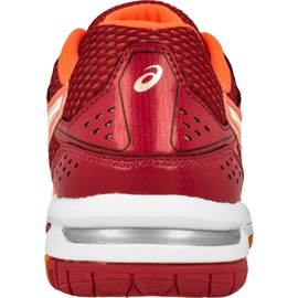 Zapatillas de voleibol Asics Gel-Rocket 7 W B455N-0601 multicolor naranja 3
