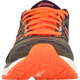 Zapatillas de running Asics Gel-Excite 4 W T6E8N-9606 púrpura naranja gris 2