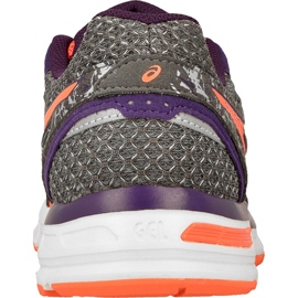 Zapatillas de running Asics Gel-Excite 4 W T6E8N-9606 violeta naranja gris 3