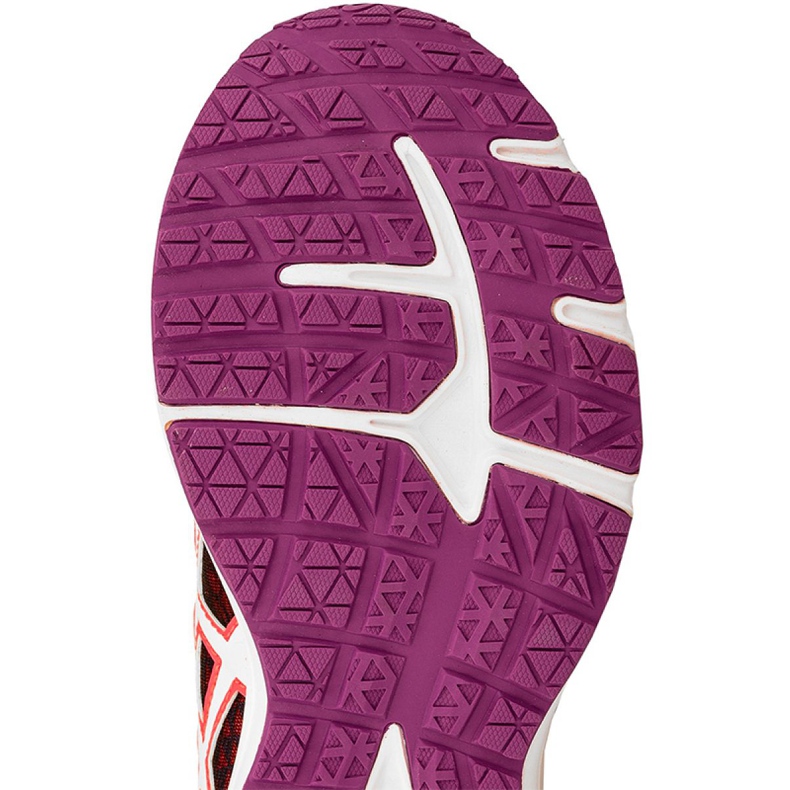 Zapatillas de running Asics Patriot 8 W T669N-2001 naranja rosa 1