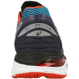 Zapatillas de running Asics Gel-Cumulus 18 M T6C3N-4190 negro azul 2