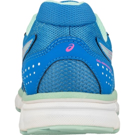 Zapatillas de running Asics Gel-Impression 9 W T6F6N-4367 azul verde 2