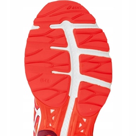 Zapatillas de running Asics Gel-Pulse 8 W T6E6N-2001 rojo 1