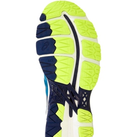 Zapatillas de running Asics Gel-KAYANO 23 M T646N-4907 azul marino azul amarillo 1