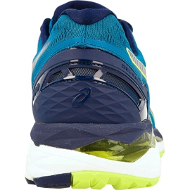 Zapatillas de running Asics Gel-KAYANO 23 M T646N-4907 azul marino azul amarillo 2