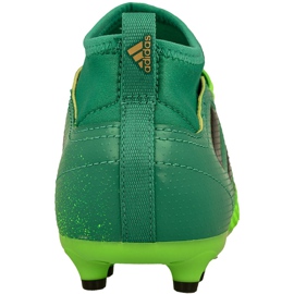 Botas de fútbol adidas Ace 17.3 Fg Jr BB1027 verde verde 2