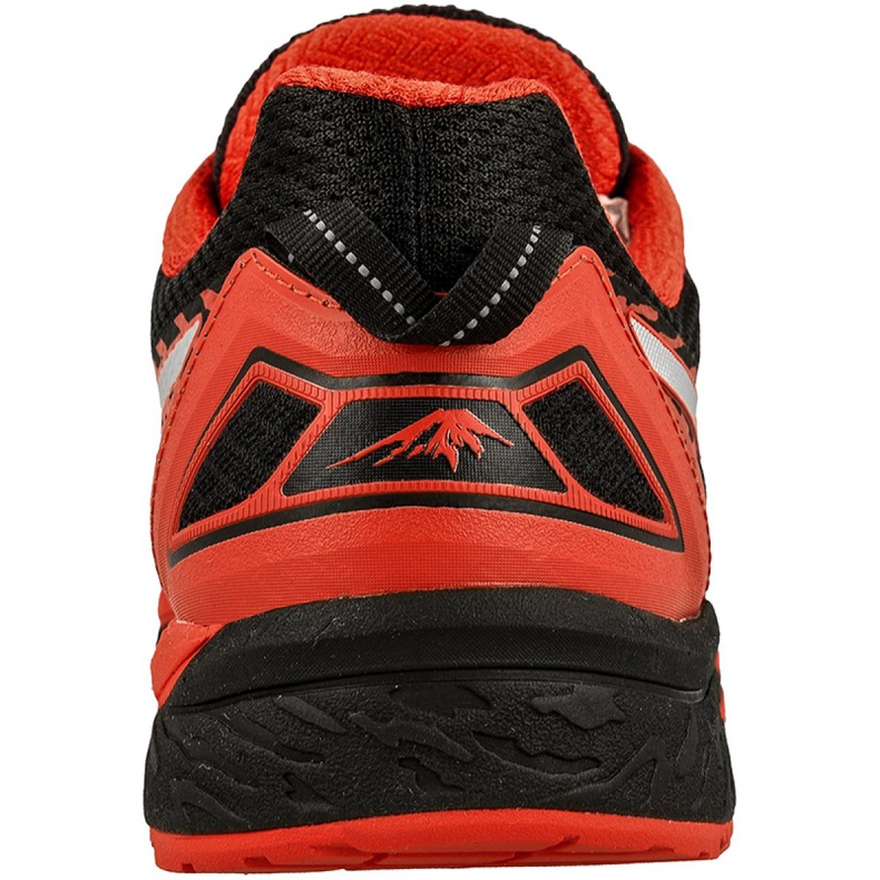 Zapatillas de running Asics Gel-FujiTrabuco 5 M T6J0N-9023 negro naranja 2