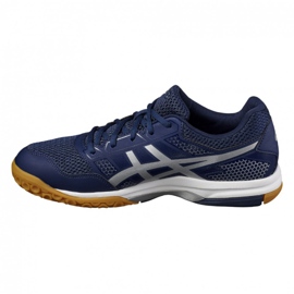 Zapatillas de voleibol Asics Gel Rocket 8 M B706Y-4993 azul marino azul marino 3