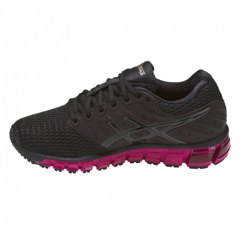 Zapatillas de running Asics Gel Quantum 180 2 W T6G7N-9090 negro púrpura 1