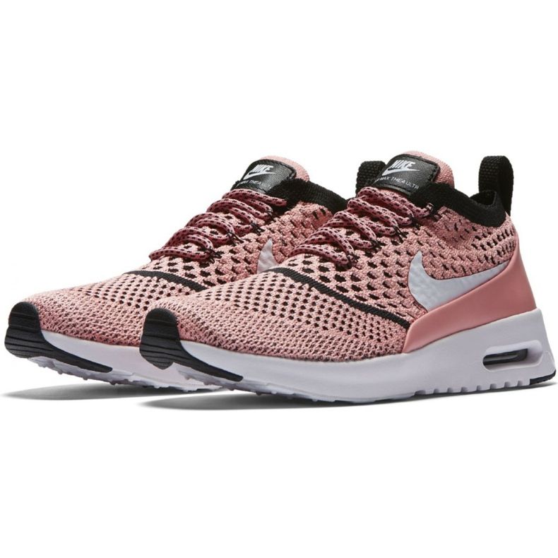 Nike Air Max Thea Flyknit Mujer 881175-800 zapatos rosado 2 Nike Air Max Thea Flyknit Mujer 881175-800 zapatos rosado 2
