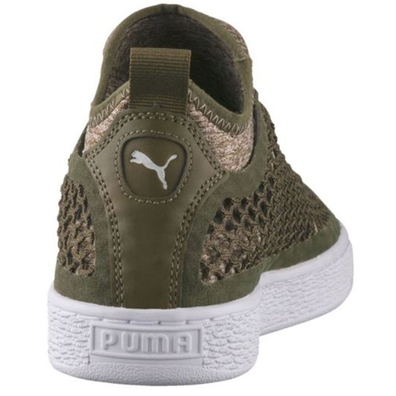 Puma Basket Classic Netfit M 364249 03 verde 2 Puma Basket Classic Netfit M 364249 03 verde 2