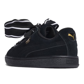 Puma Suede Heart Satin Ii W 364084 01 negro 1