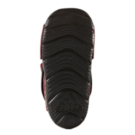 Sandalias Adidas Spider Man AltaSwim Jr BY2610 negro rojo 2