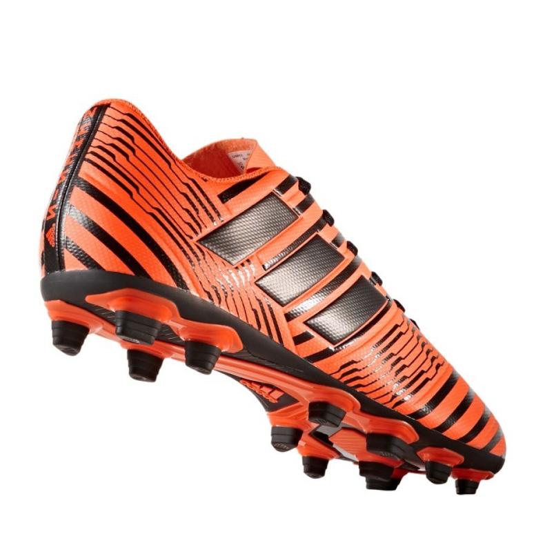 Botas de fútbol Adidas Nemeziz 17.4 FxG M S80610 naranja naranja 1