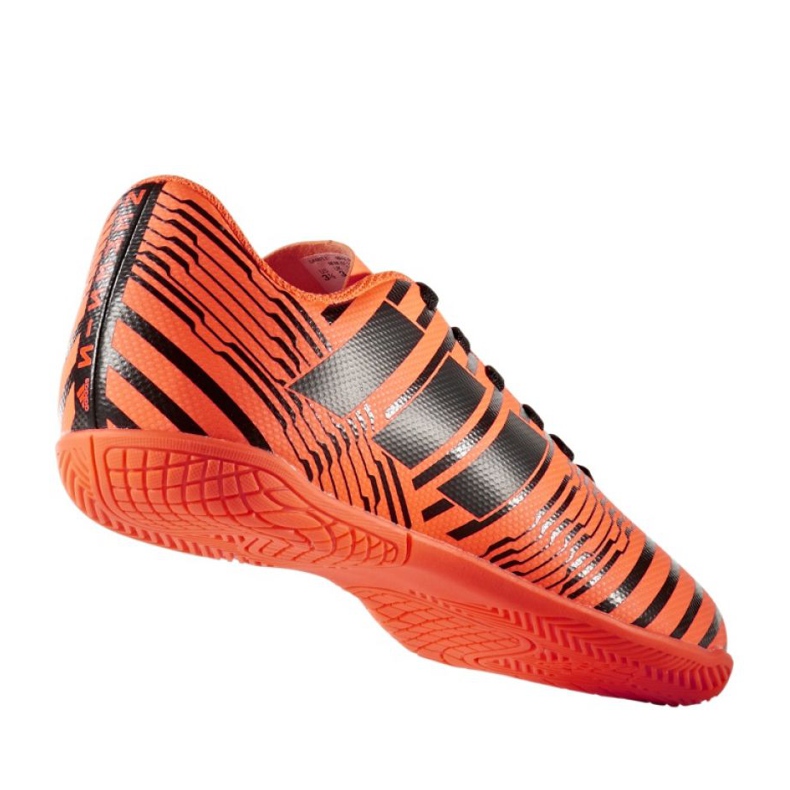 Zapatos de interior adidas Nemeziz 17.4 In Jr S82467 multicolor naranja 1 Zapatos de interior adidas Nemeziz 17.4 In Jr S82467 multicolor naranja 1