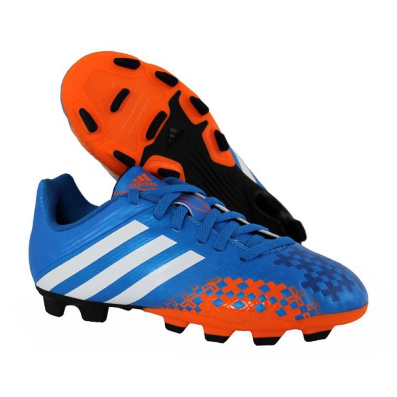 Botas de fútbol Adidas Predito Lz Fg Junior Q21735 azul azul 1